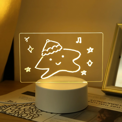 Tablero 3D para tomar notas creativas