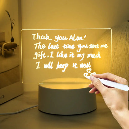 Tablero 3D para tomar notas creativas