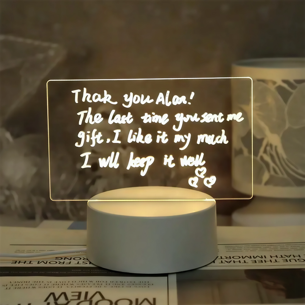 Tablero 3D para tomar notas creativas