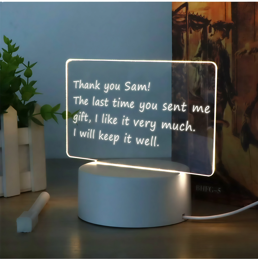 Tablero 3D para tomar notas creativas